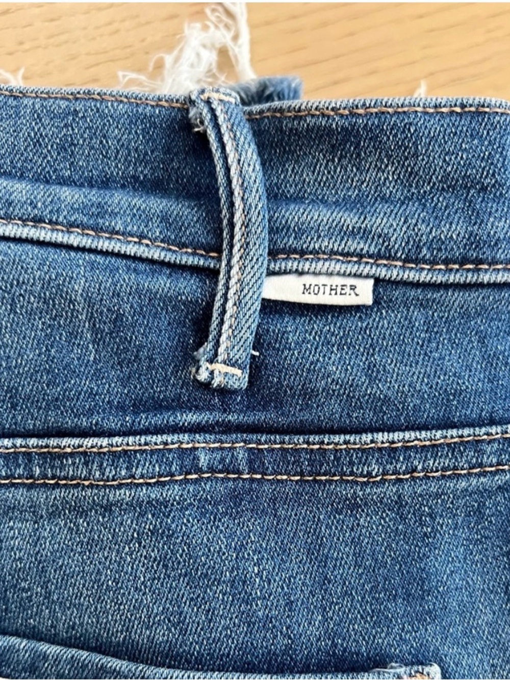 MOTHER Hustler Ankle Fray Jeans size 32 - Picture 6 of 8